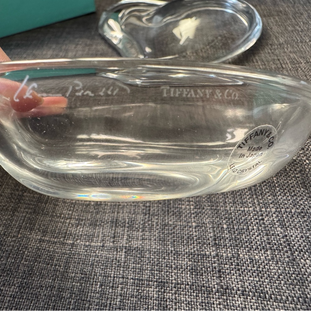 New! Tiffany & Co glass heart box - Picture 5 of 5